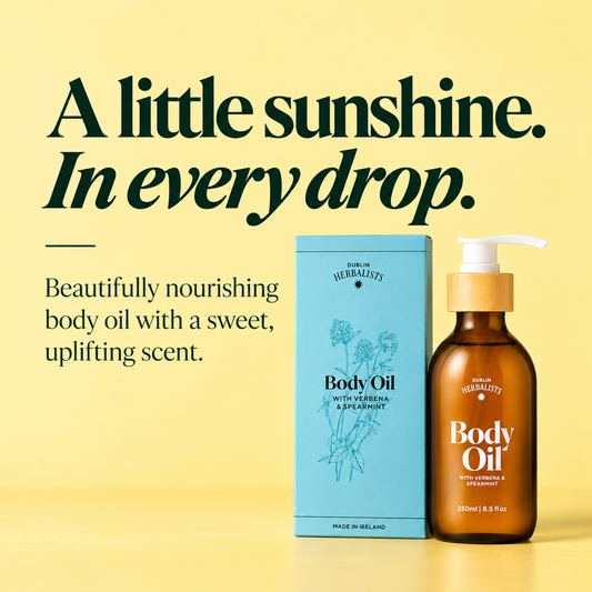 Natural Body Oil with Verbena & Spearmint