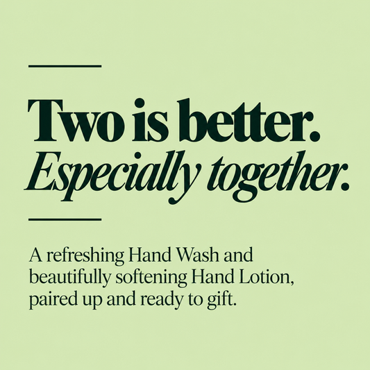 Hand Wash Gift Set – Natural Lemongrass & Bergamot Hand Care Set Ireland