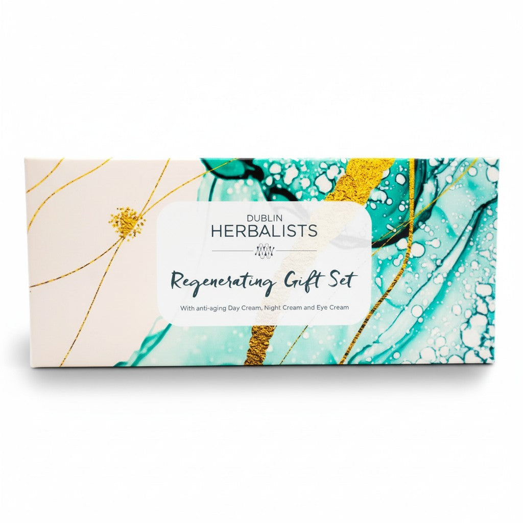Regenerating Gift Set with anti-aging face care trio