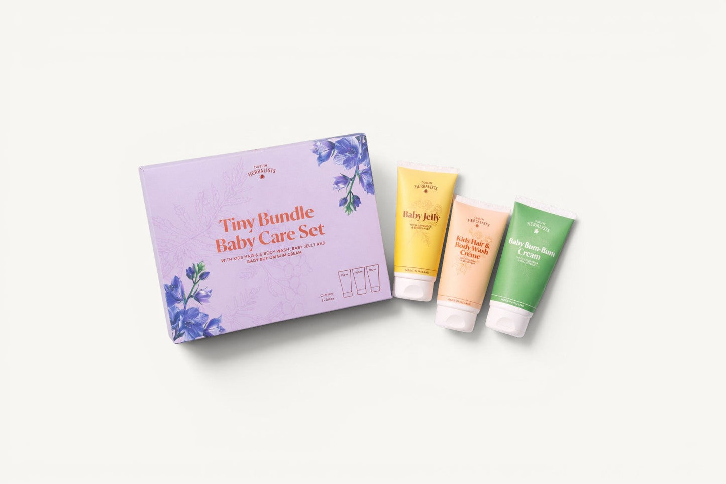 Tiny Bundle Baby Care Gift Set – Natural Irish Baby Skincare Set by Dublin Herbalists Ireland