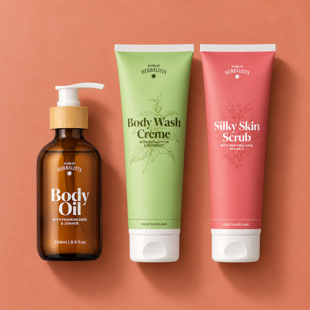 Body Ritual Set – Natural 3-Step Body Care Gift Set Ireland (Save €9)