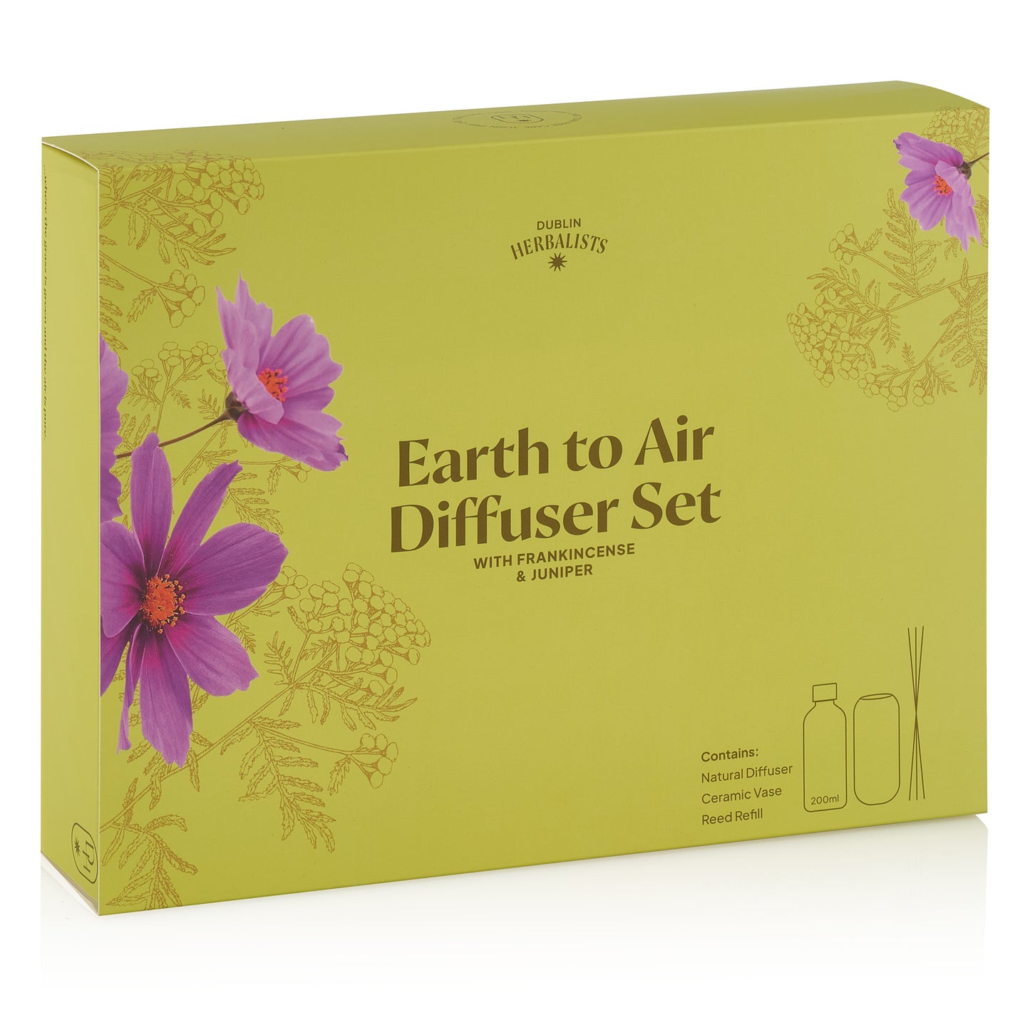 Frankincense and Juniper Natural Reed Diffuser Gift Set