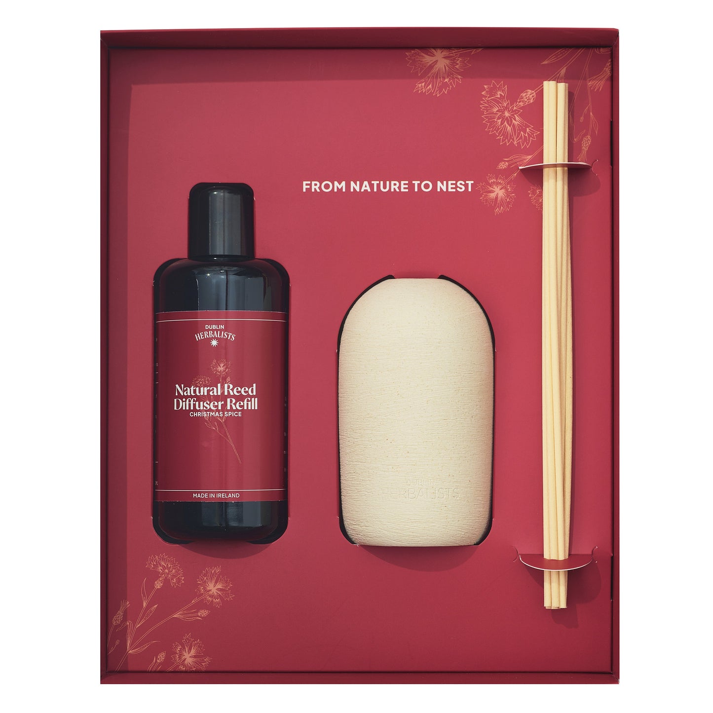 Christmas Spice Natural Reed Diffuser Gift Set