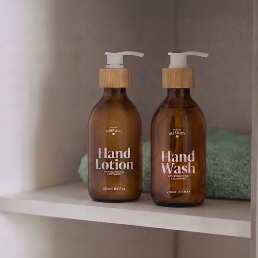 Natural Hand Lotion with Eucalyptus & Rosemary – Irish Botanical Hand Lotion