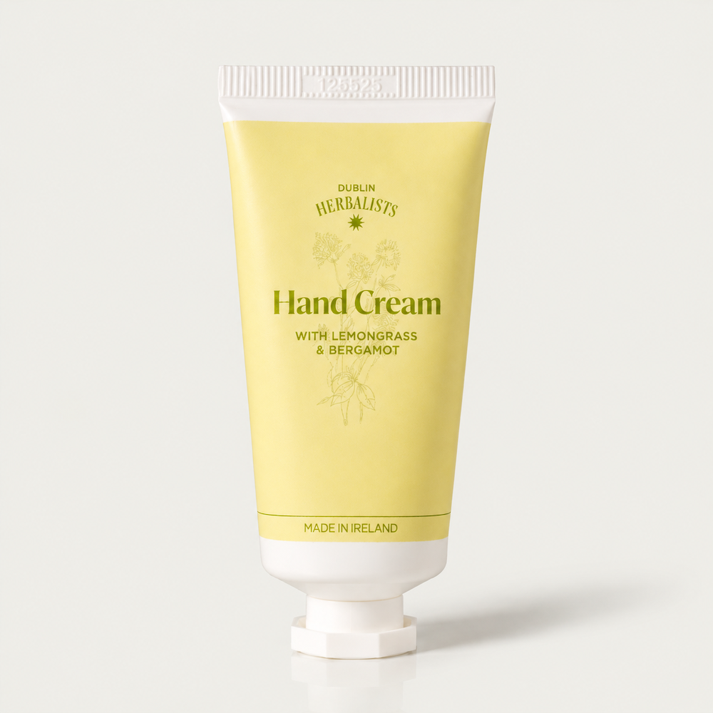 Enriching Hand Cream with Lemongrass & Bergamot 30ml – Natural Irish Hand Cream