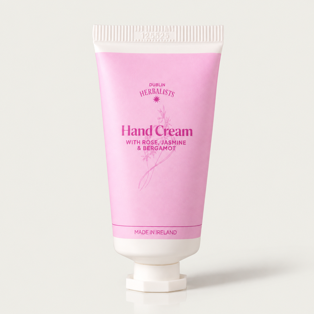Enriching Hand Cream with Rose & Jasmine 30ml – Natural Irish Hand Cream