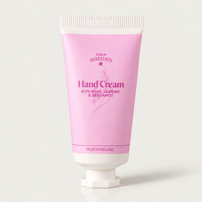 Enriching Hand Cream with Rose & Jasmine 30ml – Natural Irish Hand Cream