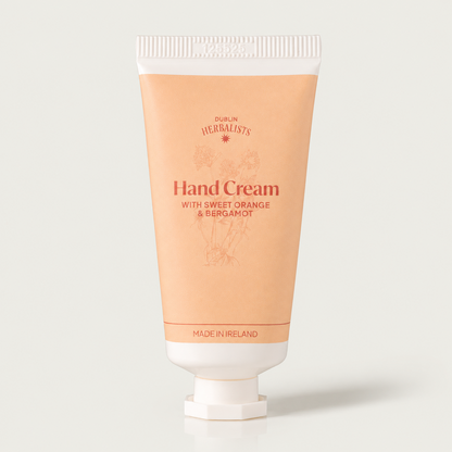 Enriching Hand Cream with Sweet Orange & Bergamot 30ml – Natural Irish Hand Cream