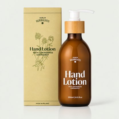 Hand Lotion with Lemongrass & Bergamot – Natural Irish Hand Lotion