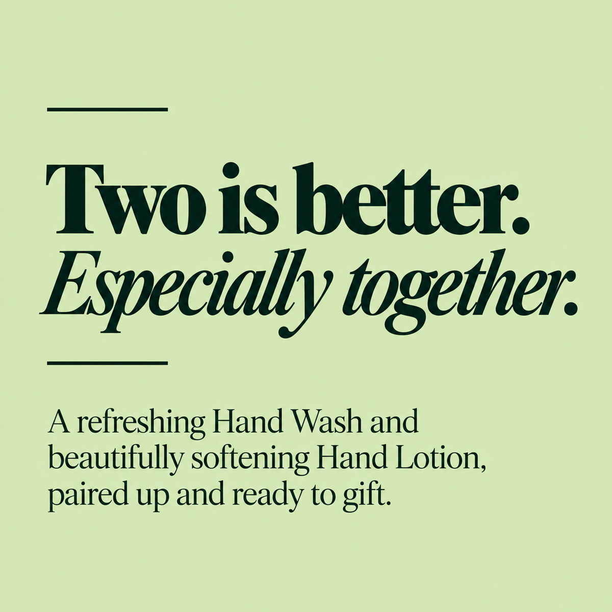 Hand Wash Gift Set – Natural Lemongrass & Bergamot Hand Care Set Ireland