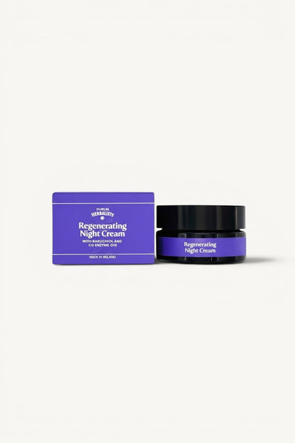 Regenerating Night Cream – Natural Bakuchiol Anti-Ageing Face Cream by Dublin Herbalists Ireland