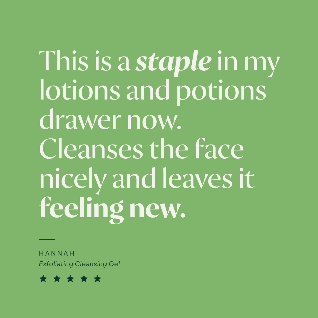 Exfoliating Cleansing Gel