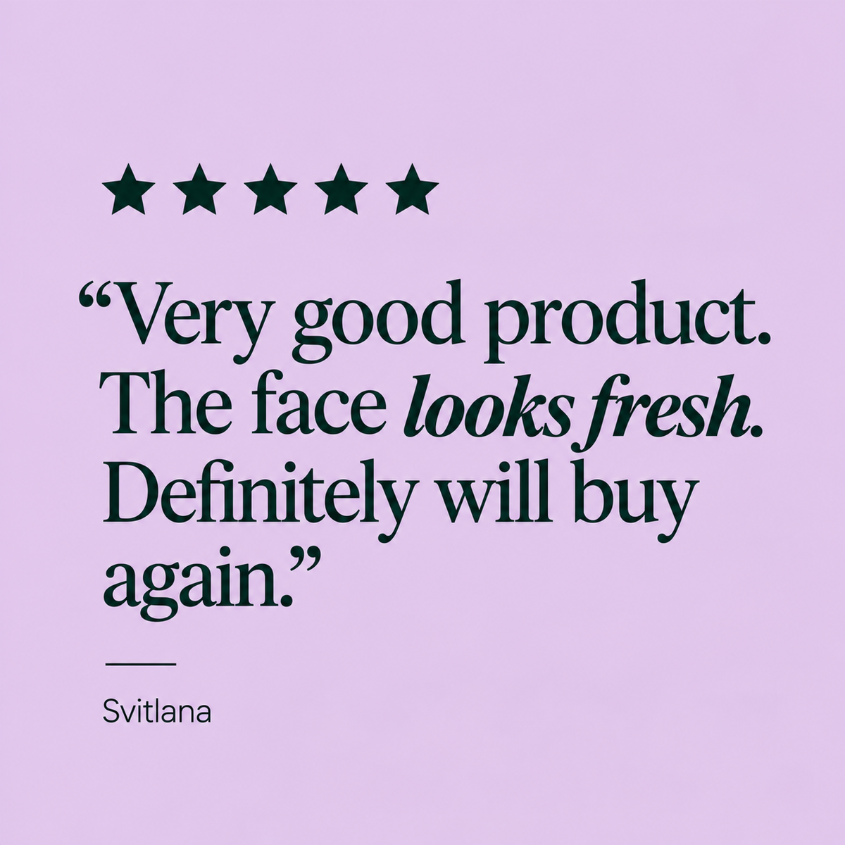 Detoxifying Face Mask