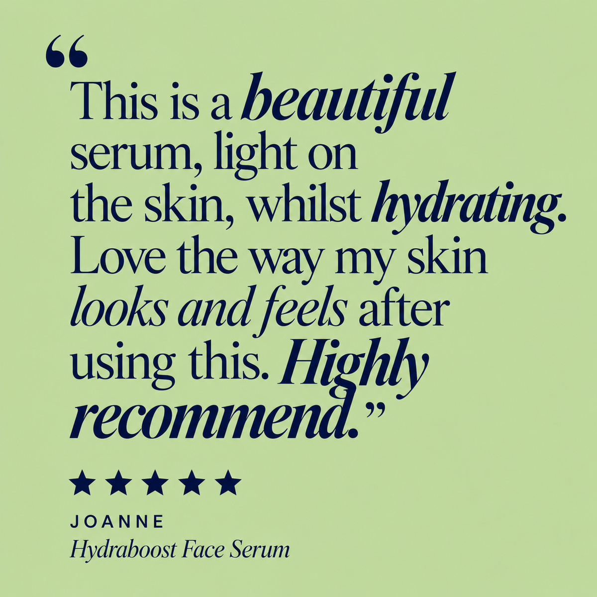 Sérum facial Hydraboost