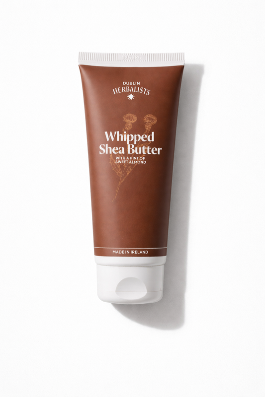 Whipped Shea Butter treatment for dry skin and hair