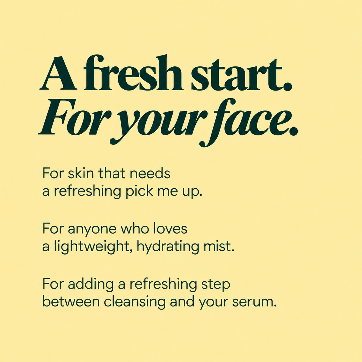 Refreshing Facial Toner